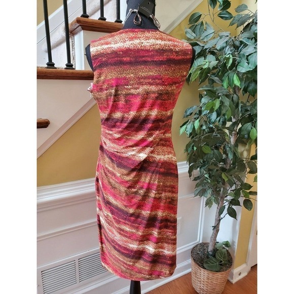 JONES WEAR DRESS-BRIGHT COLORS-SIZE 4 - Picture 3 of 6